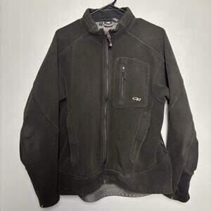 Outdoor Research Soft Shelled Tech Jacket Black Large Windstopper